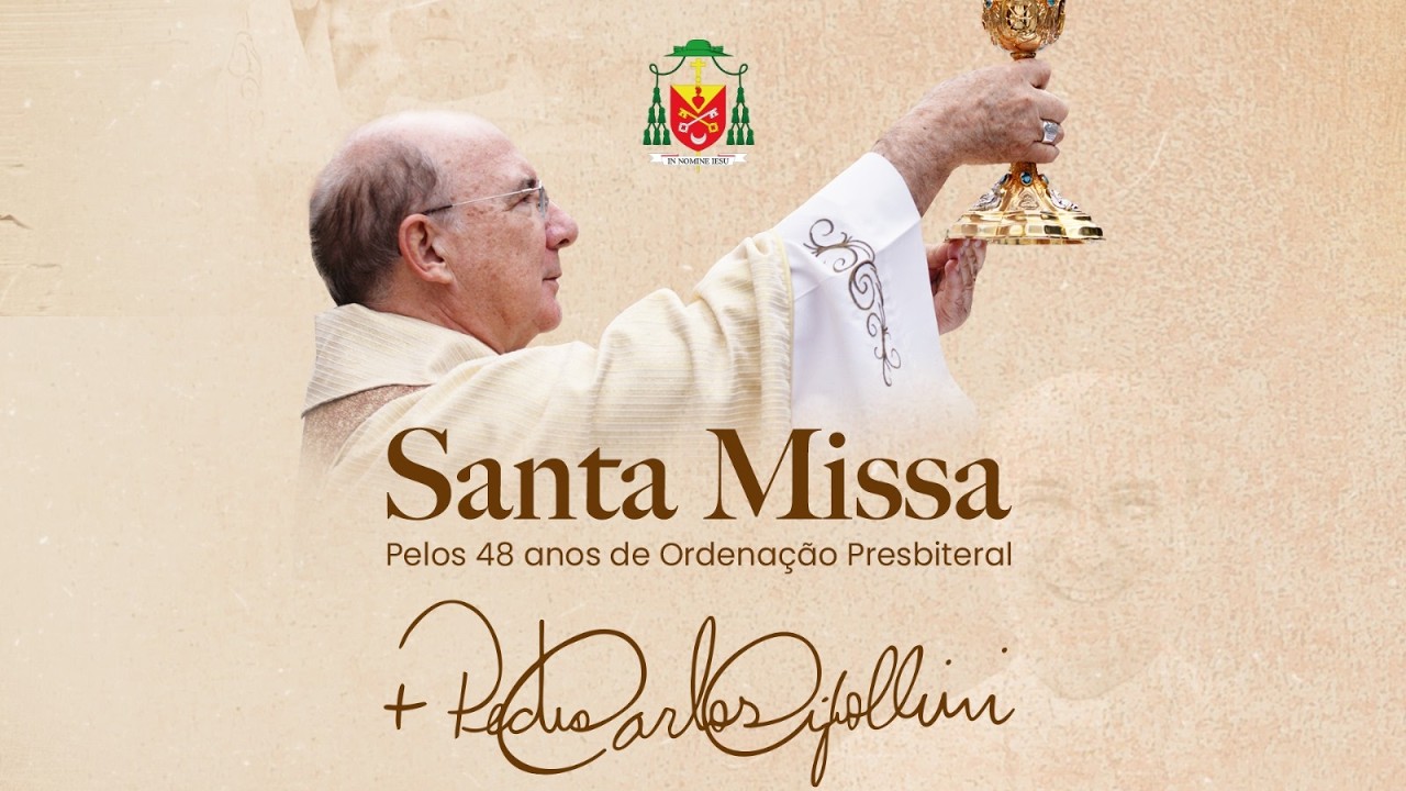 Missa pelos 48 anos de ordenação sacerdotal de Dom Pedro Carlos Cipollini
