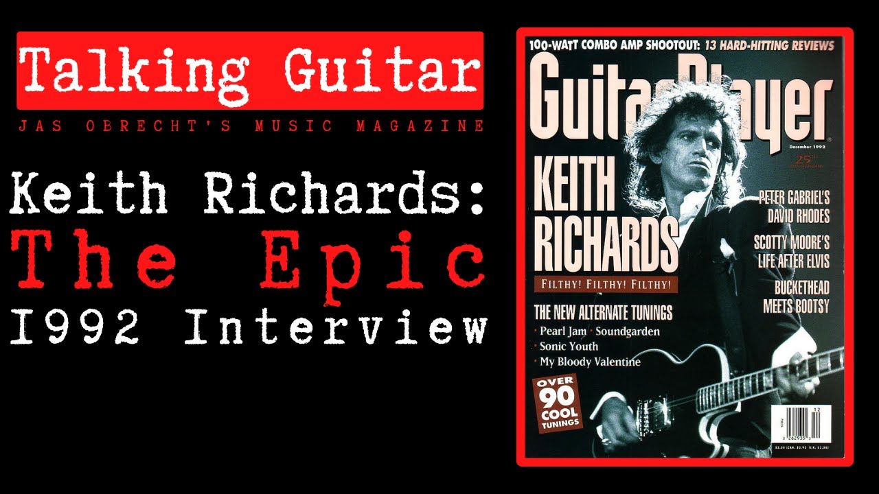 Keith Richards: The 1992 "Guitar Player" Interview