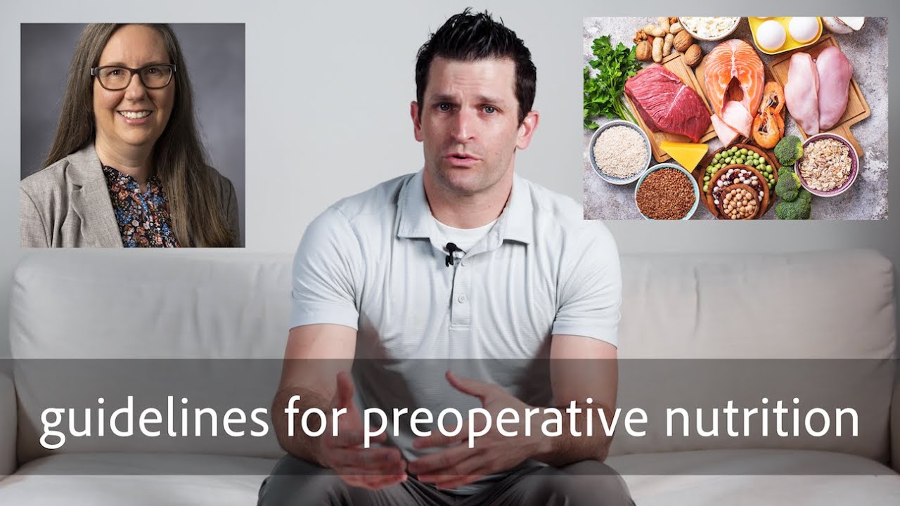 Guidelines for preoperative nutrition