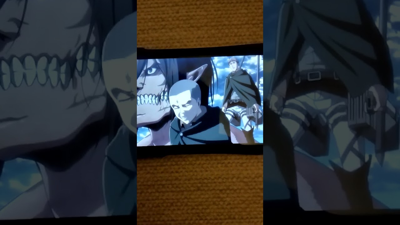 サシャに殴られすぎて頭がおかしくなるコニー