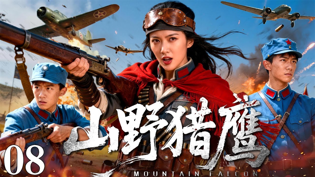 【2026最新抗战剧】山野猎鹰 08｜山寨女匪误被共产党秘密空军战队招安，任务竟是打下国民党高空侦察机！（闫妮/林永健）
