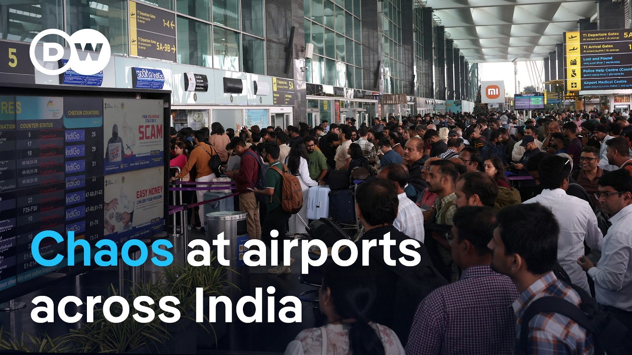One of India's biggest airlines cancels more than 1,000 flights due to new crew rest rules | DW News