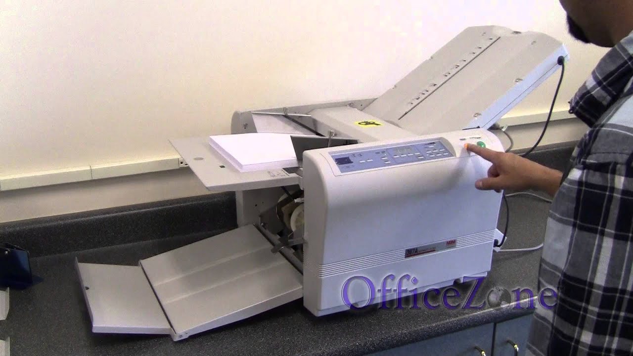 Model 307A Paper Folder by MBM