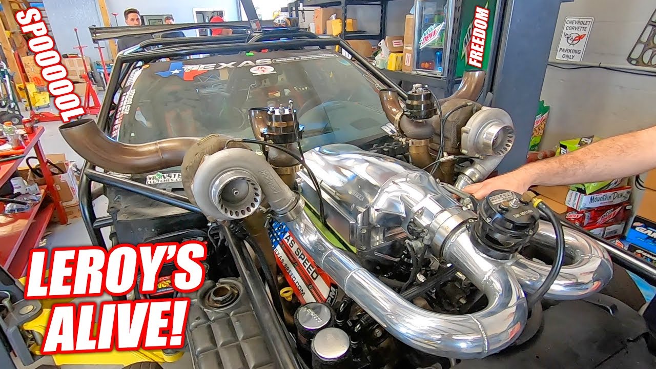 Leroy Version 2.5 COMES TO LIFE! His NEW Engine Setup Sounds AMAZING! (Ready For Big Boost)