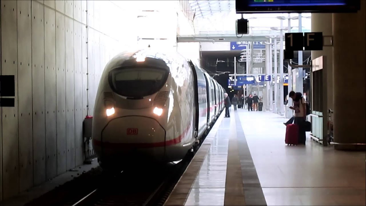 ICE Velaro D BR 407 at Flughafen K&ouml;ln/Bonn