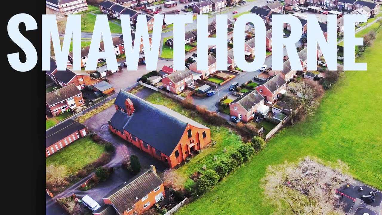 Smawthorne Lane, Castleford, Aerial Footage 2021