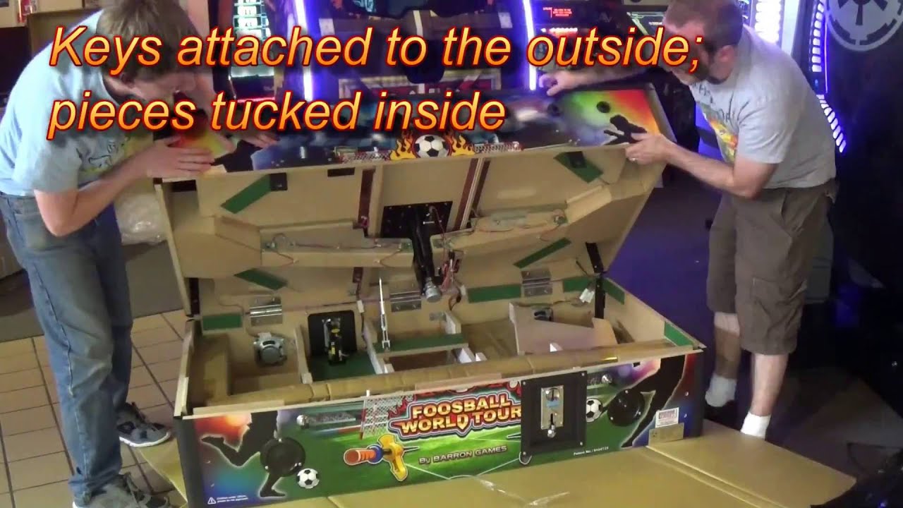 Let's Unbox A World Tour Foosball (Barron Games International)