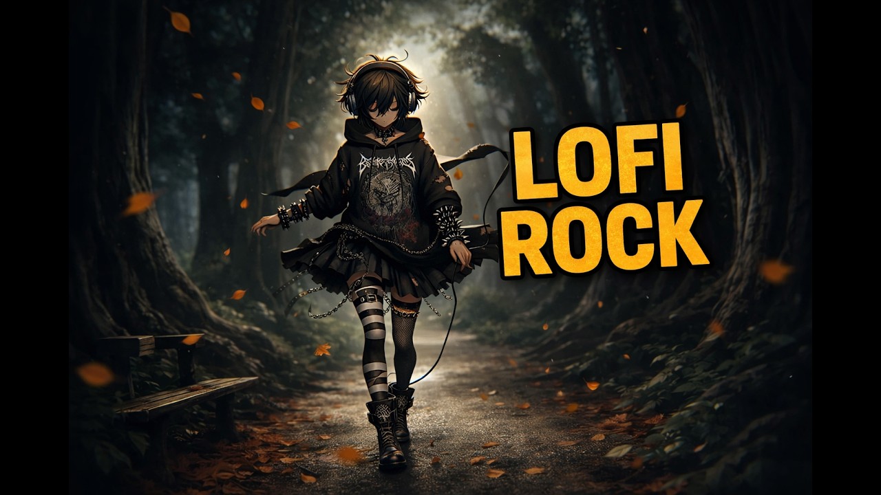 LoFi Rock Radio 24/7 🤘 Deep Focus & Coding Mix