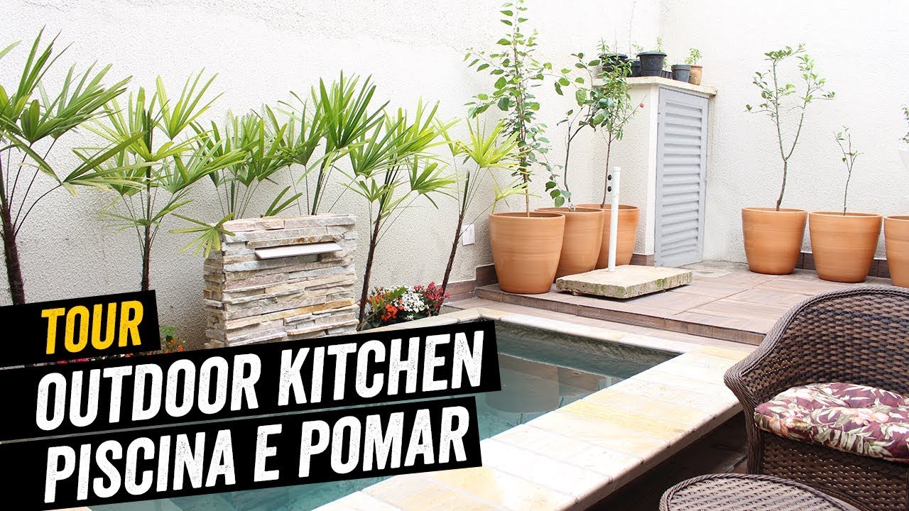 Conheça Nossa Área Gourmet! Mas e a Piscina?