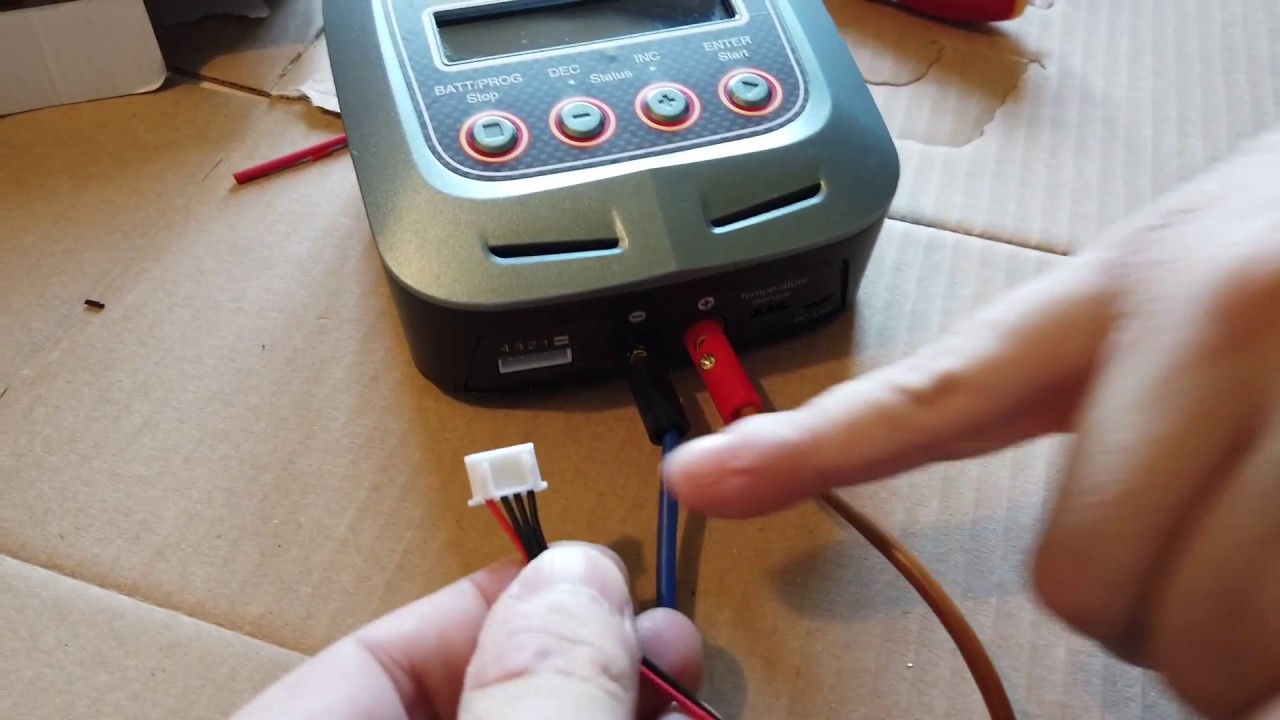 HUBSAN ZINO FIMI A3 Costruire un cavo di carica bilanciato: Balanced charging cable for lipo charger