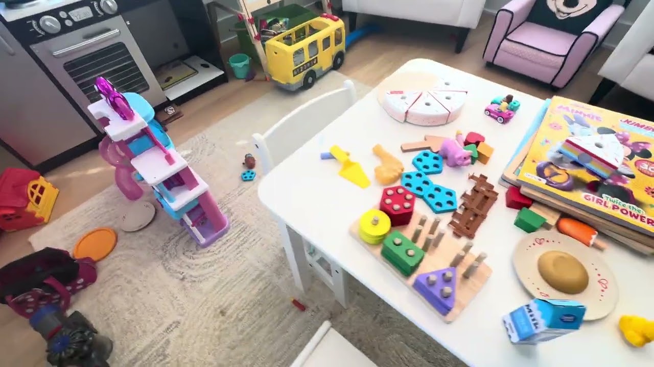 Delta Children MySize Kids Wood Table and Chair Set (2 Chairs Included)