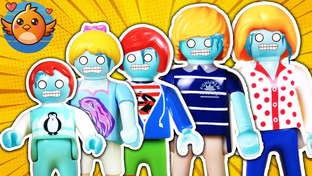 Familie Vogel EINGEFROREN🥶 Eisbaden, 24h im Iglu, Eis Pool & mehr! Playmobil Film Deutsch