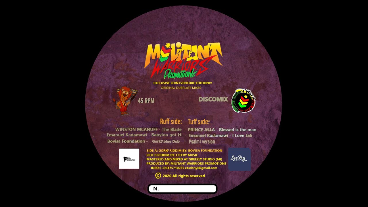 Emanuel Kadamawi - Babylon Got it - ( Ft  Winston McAnuff) M.W.P.2020