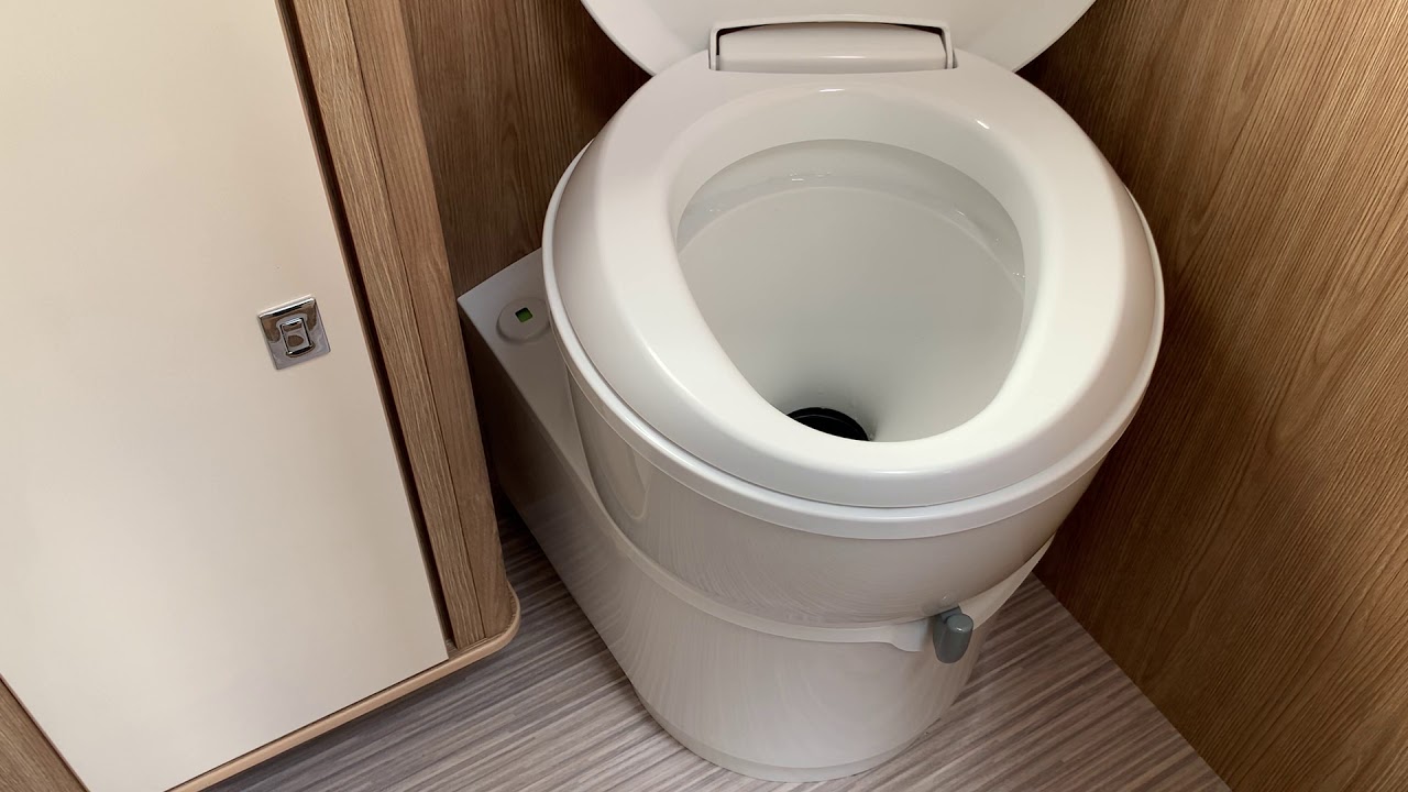 Instructions for using the motorhome toilet
