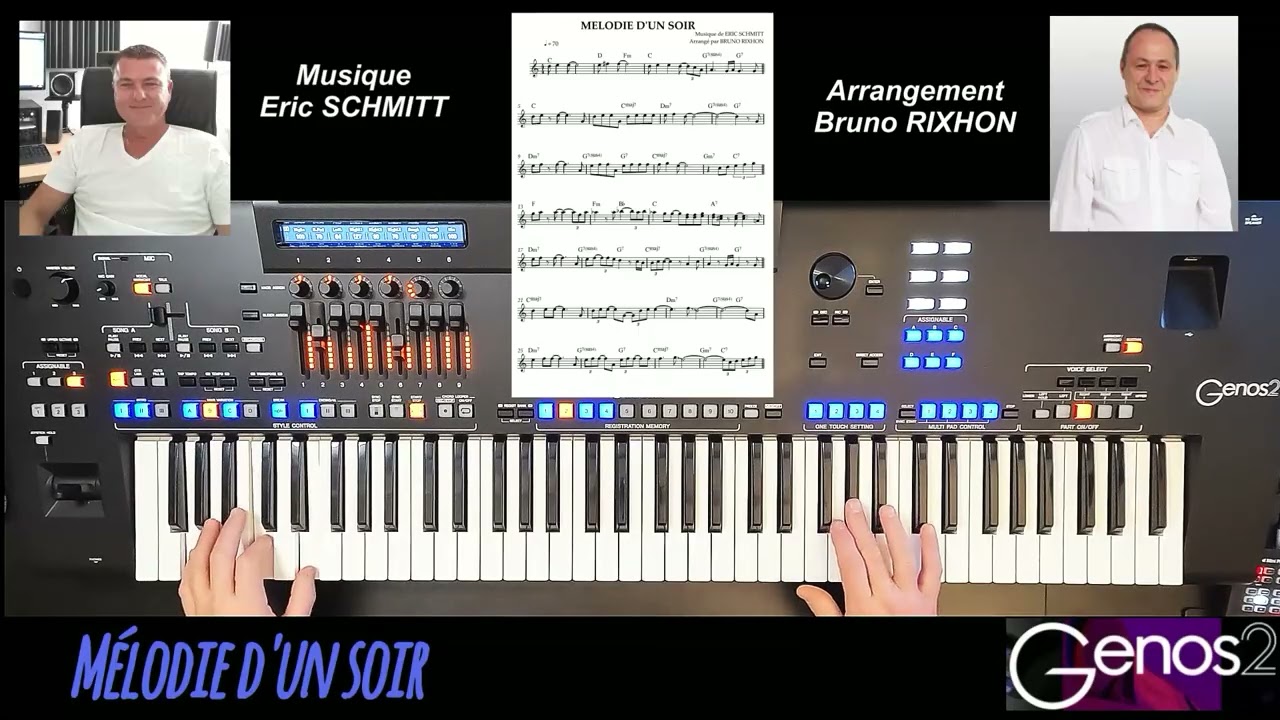 Yamaha Genos 2 (Mélodie d'un soir)