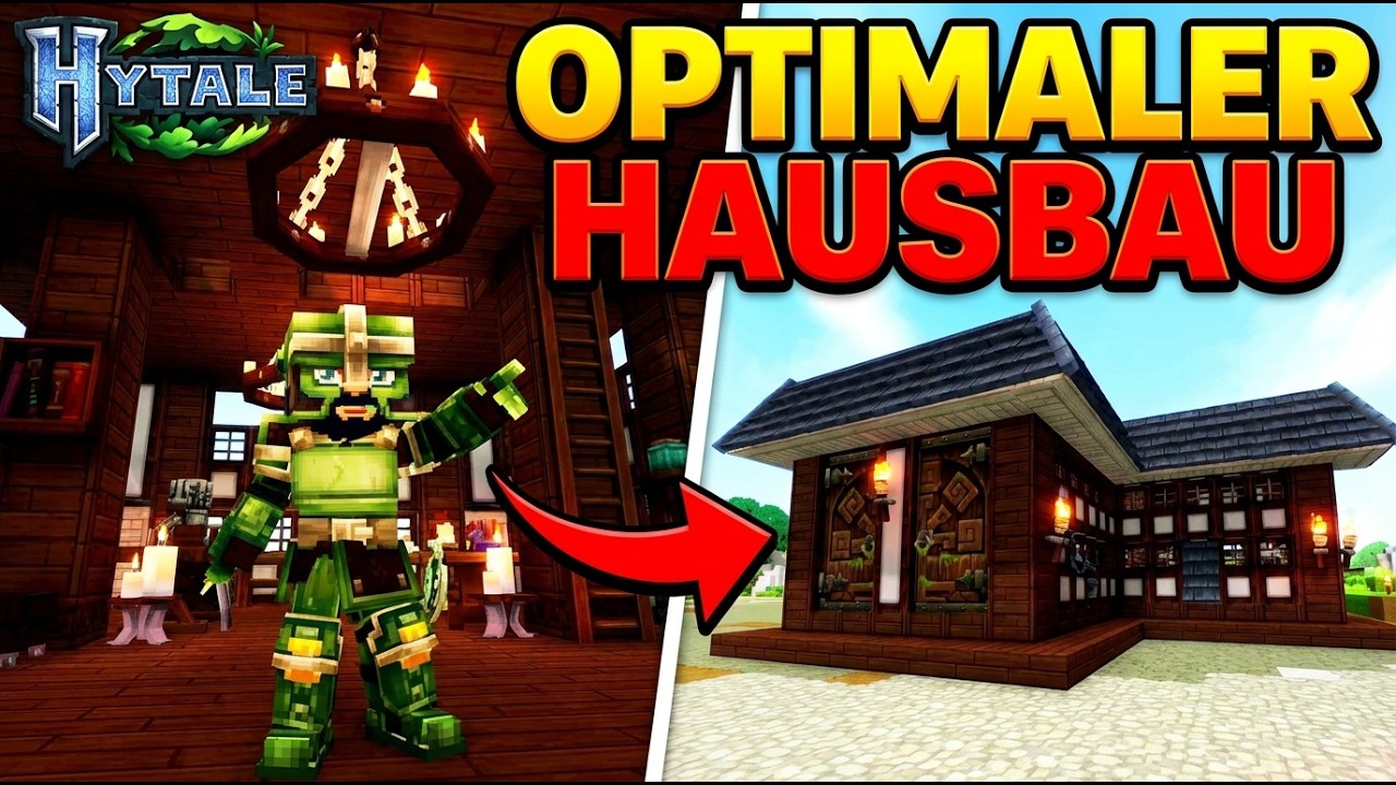 HYTALE #18 ⛏ Optimaler Hausbau ★ Let's Play #Hytale [Deutsch/2k]