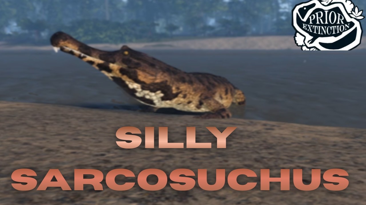 SARCOSUCHUS GROWTH!!! - Roblox Prior Extinction Recode