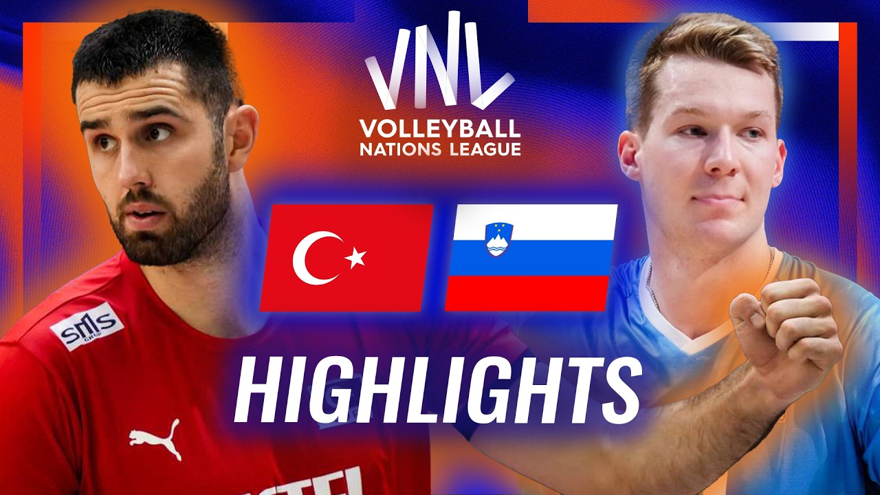 T&uuml;rkiye 🇹🇷 vs. Slovenia 🇸🇮 - Highlights | Week 3 | Men's VNL 2026