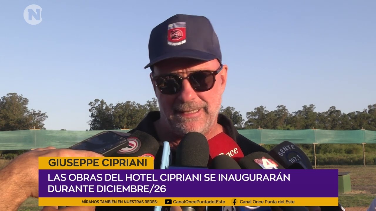 Giuseppe Cipriani │ Avance hotel Cipriani