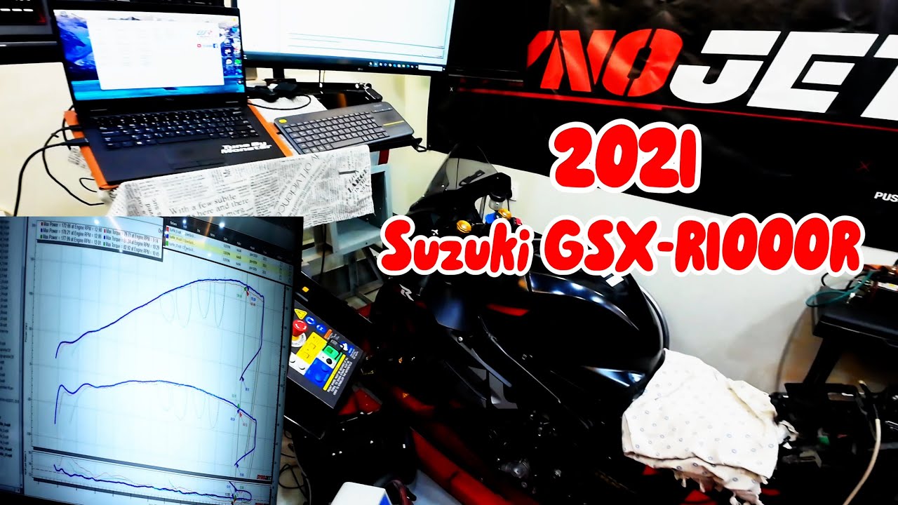 برمجة دراجة سوزوكي gsx-r1000r موديل ٢٠٢١ ، بدون صيانه + ممشي الدراجة حول ٣٥ الف كيلو  شاصي ايفل.