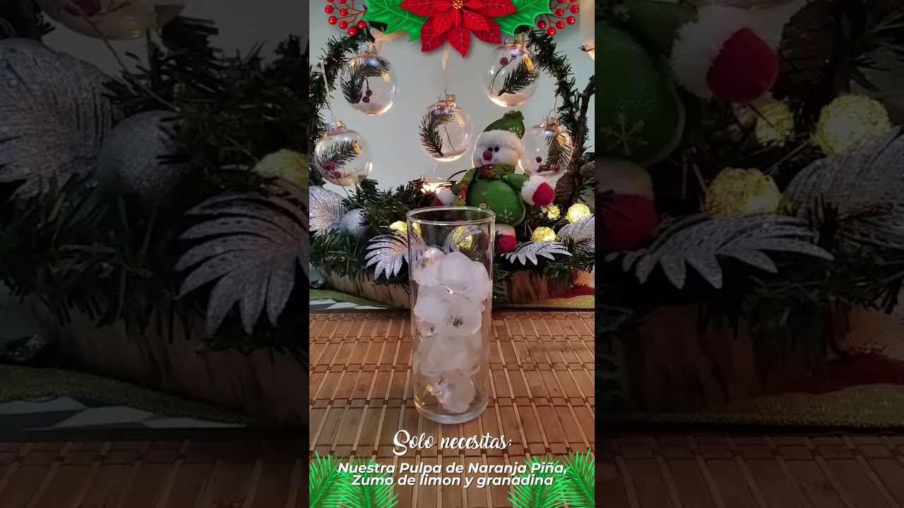 Bebidas Navide&ntilde;as #shorts #cocktail #jugos
