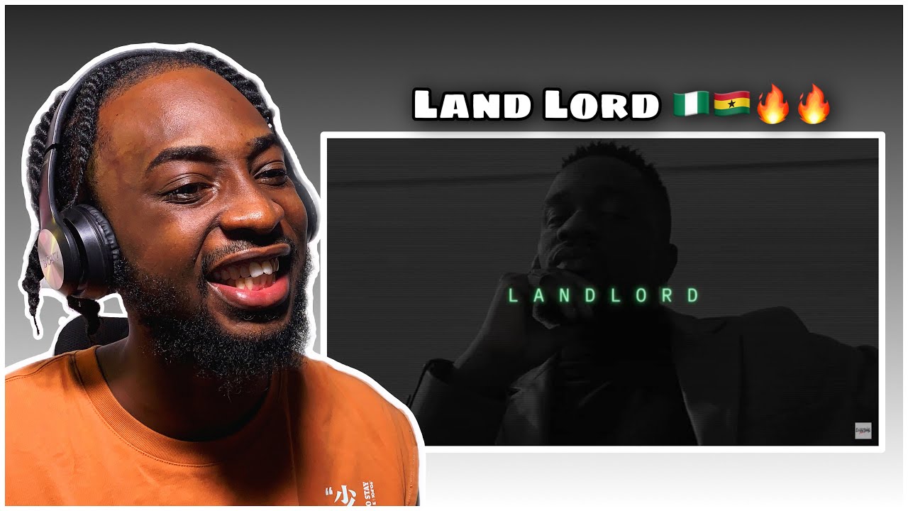Nigerian 🇳🇬 React To Sarkodie - Landlord (Lyrics Video) 🇬🇭🇳🇬🔥🔥