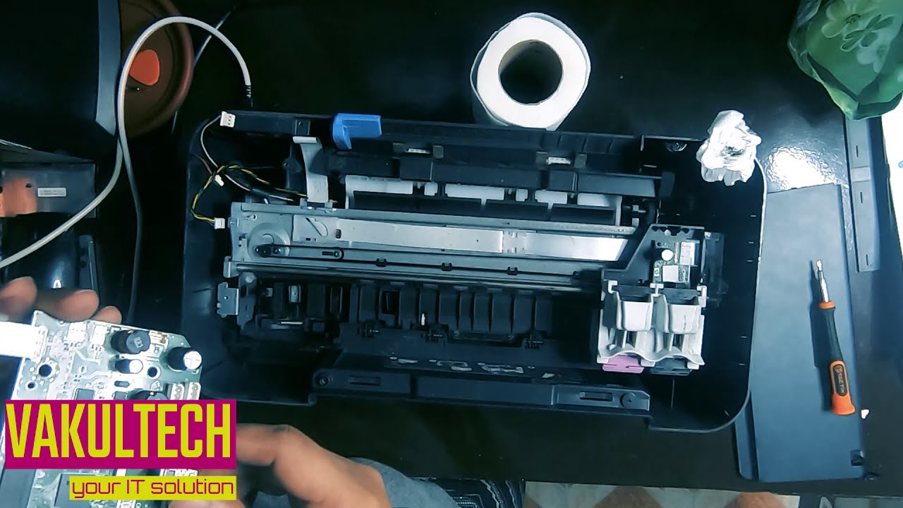 Do It Yourself - Disassembly and Assembly + Cleaning for HP Deskjet Ink advantage 2010