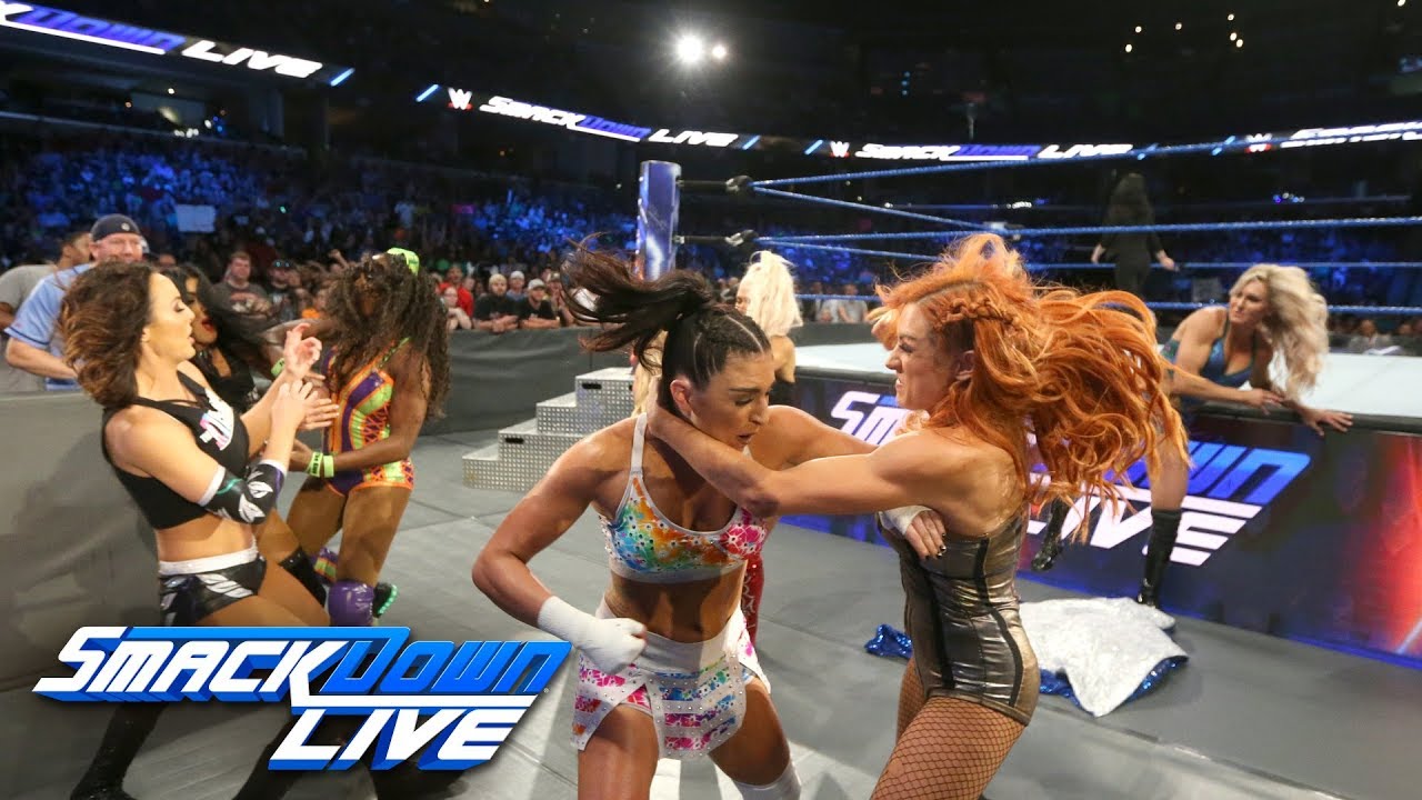 Paige hosts a Women's Money in the Bank Summit: SmackDown LIVE, June 12, 2018