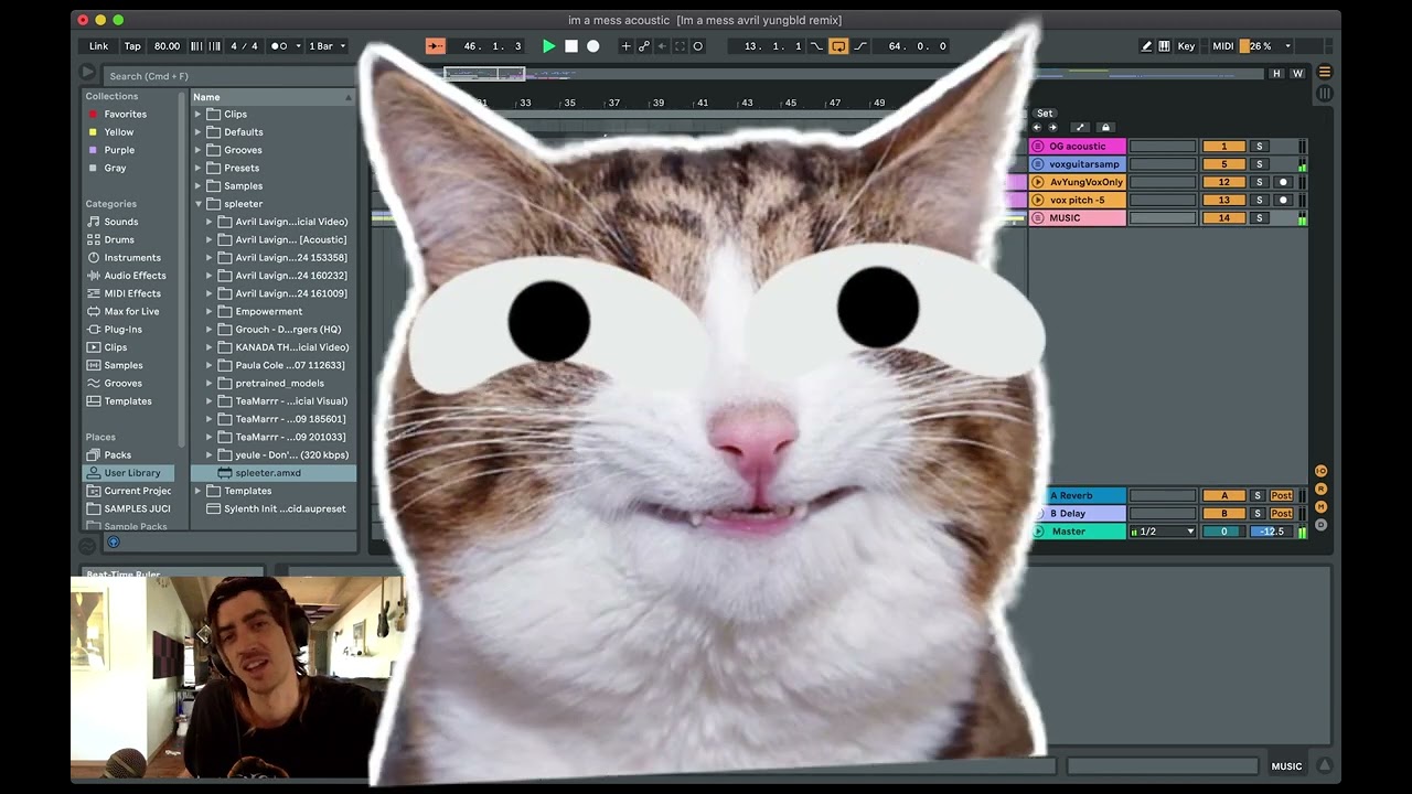 Making a REMIX of Avril Lavigne's 'Im a Mess' ft YUNGBLUD
