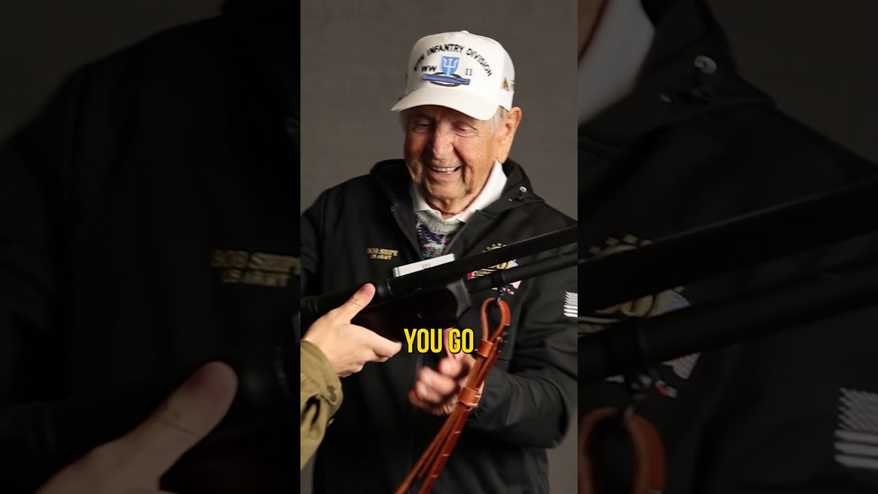 WWII BAR Man Reunited with Rifle 80 Years Later