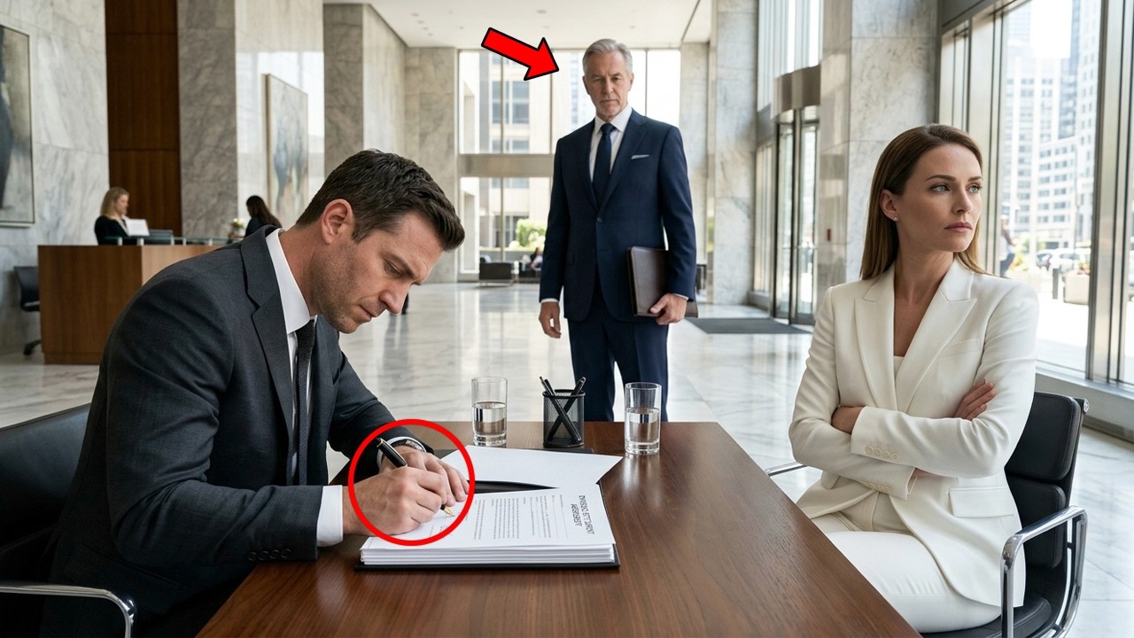 He Confidently Signed the Divorce—Not Knowing Her Trillionaire Father Owned His Entire Company
