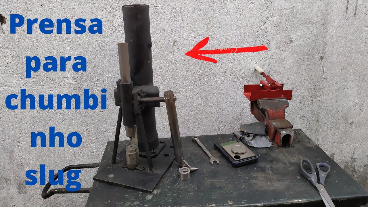 forminha de slug e prensa