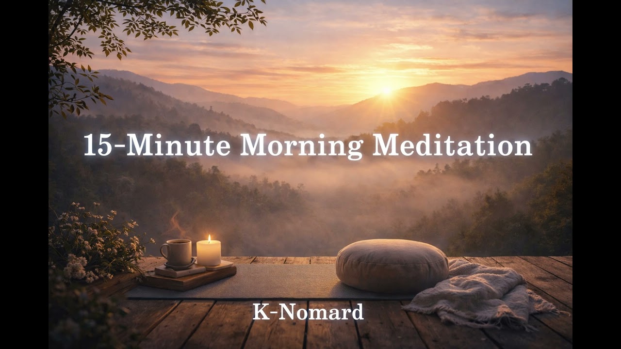 15분 🌅 고요한 집중으로 시작하는 아침 명상음악🎵 아침명상 #7  (15-Minute Morning Meditation)