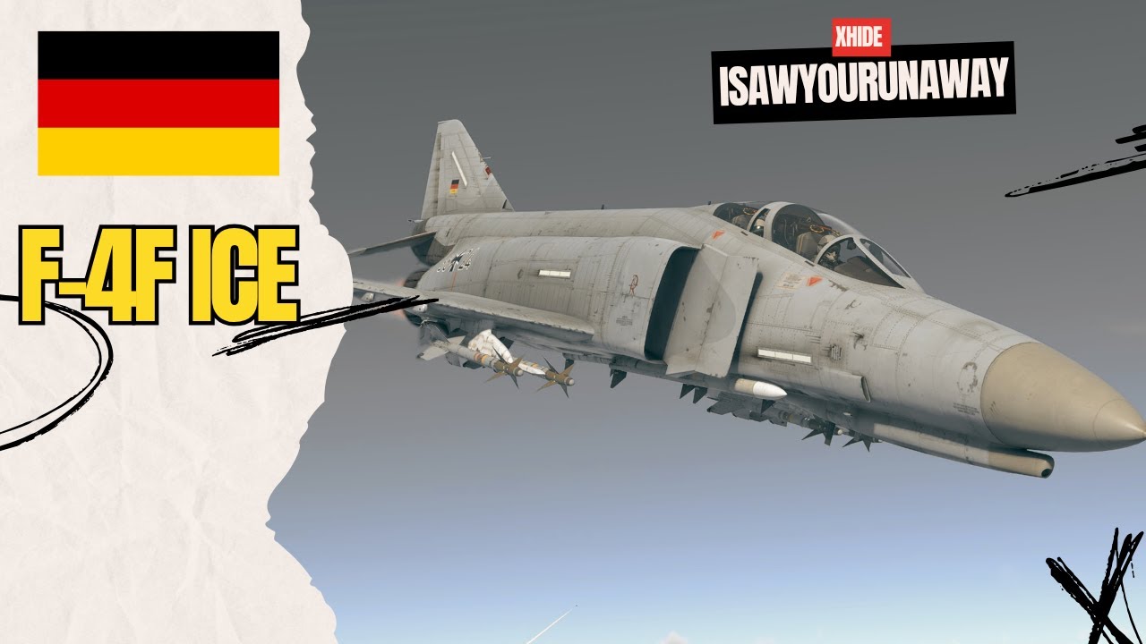 F-4F ICE Phantom II - самый современный фантом в #warthunder