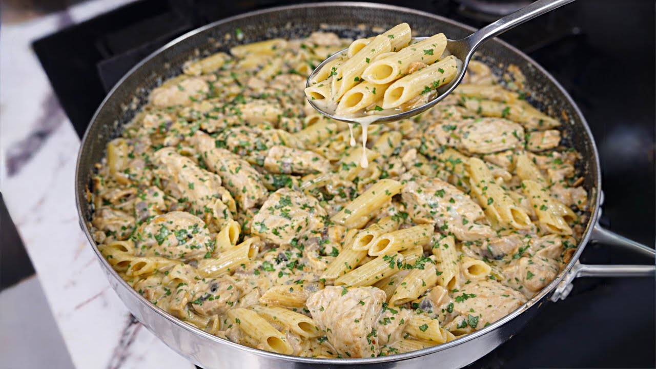 How To Make Delicious Chicken Pasta Fast!