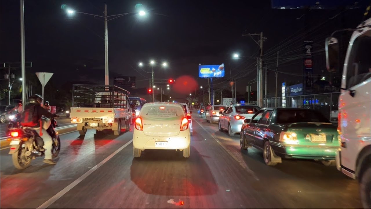Recorriendo Carreteras De Managua NICARAGUA irl
