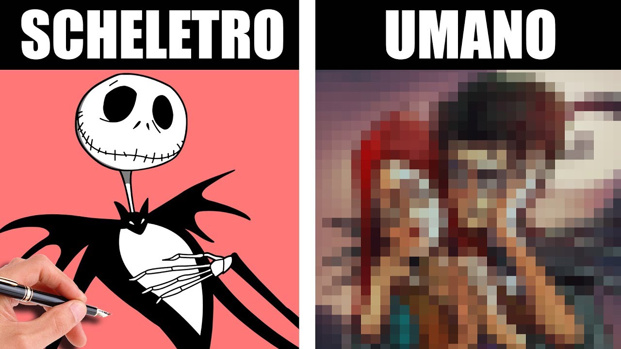 QUESTA È LA VERA FACCIA DI JACK SKELETRON! - Nightmare Before Christmas