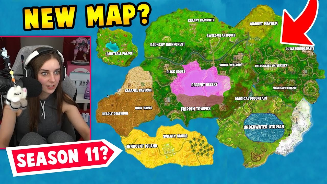 Fortnite SEASON 11! NEW MAP? (Predictions)