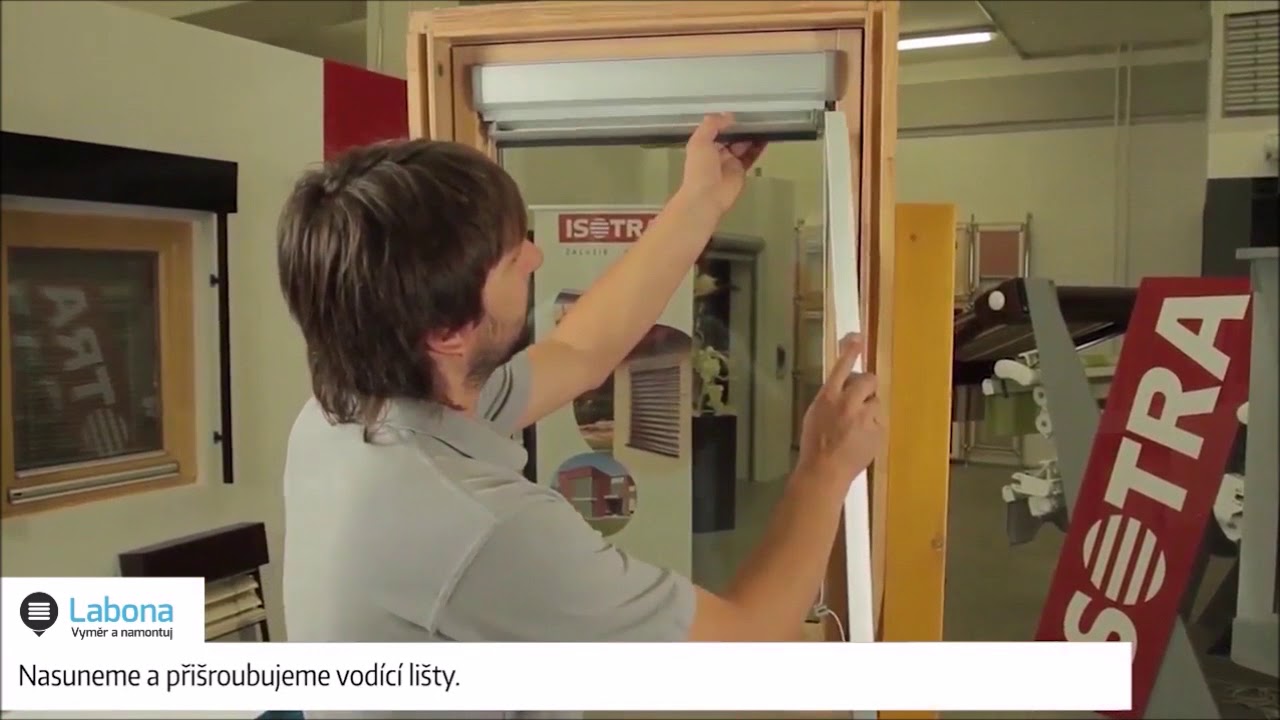 Vyměření a montáž Roleta do střešního okna R lite