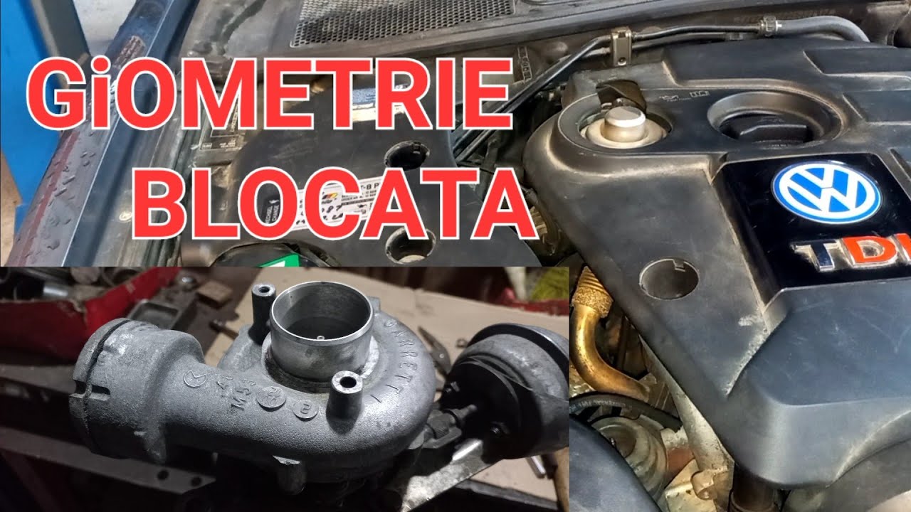 DEMONTARE TURBO VW PASSAT, AUDI A4 1.9 TDI  1.9TDI AVF,AWX,