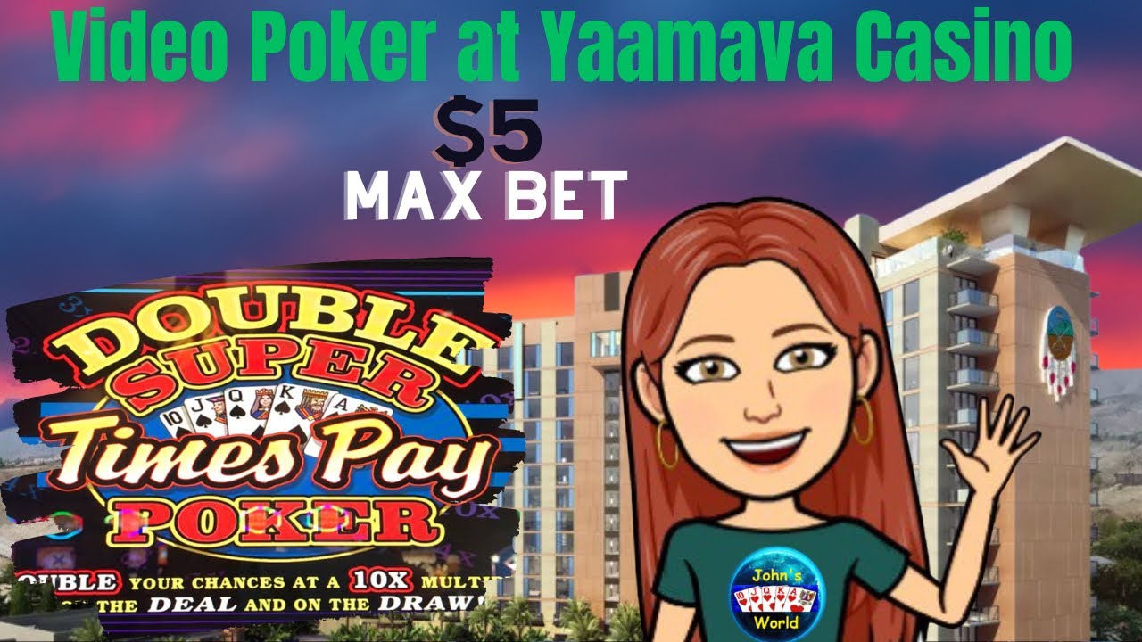 Double Super Times Pay DDB $5 Max Bet E143 @Yaamava #videopoker,#casino,#gambling,#yaamava