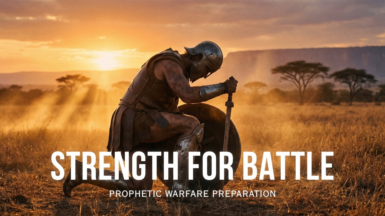 STRENGTH FOR BATTLE | Prophetic Worship Instrumental | Spiritual Warfare Music | Breakthrough Prayer
