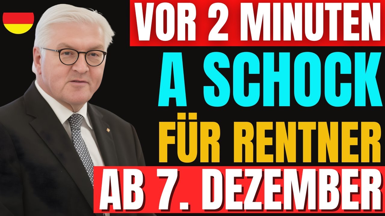 Rente Dezember 2025: Neue Auszahlung, höhere Ansprüche und 300€ Zuschlag erklärt!
