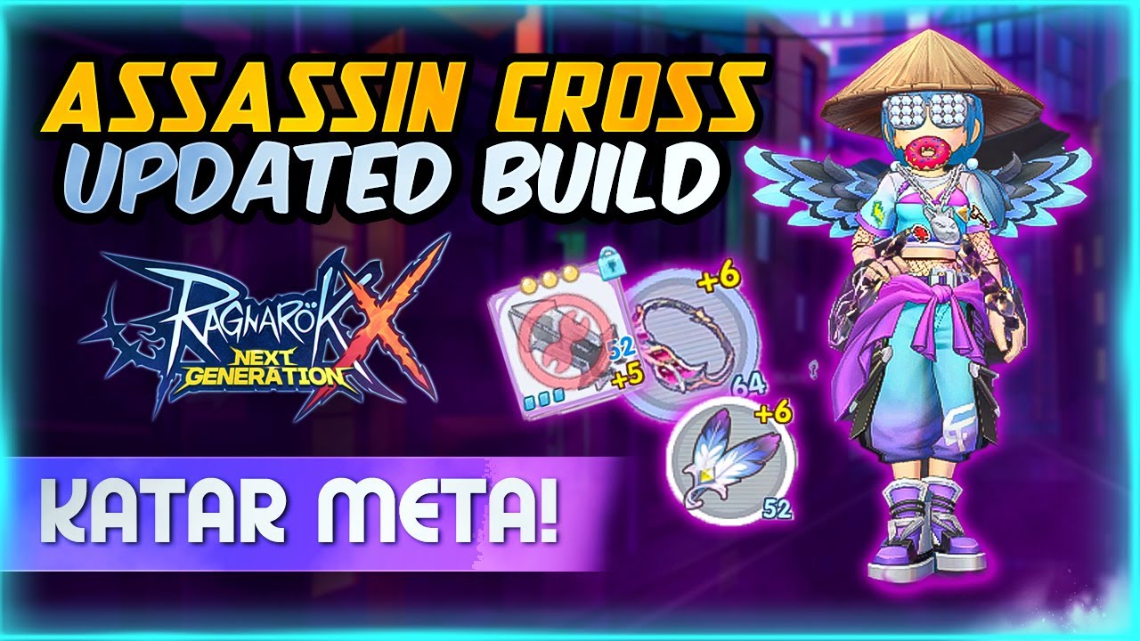[ROX GLOBAL] Assassin Cross Updated Build LVL 64+ (1K+ STR)