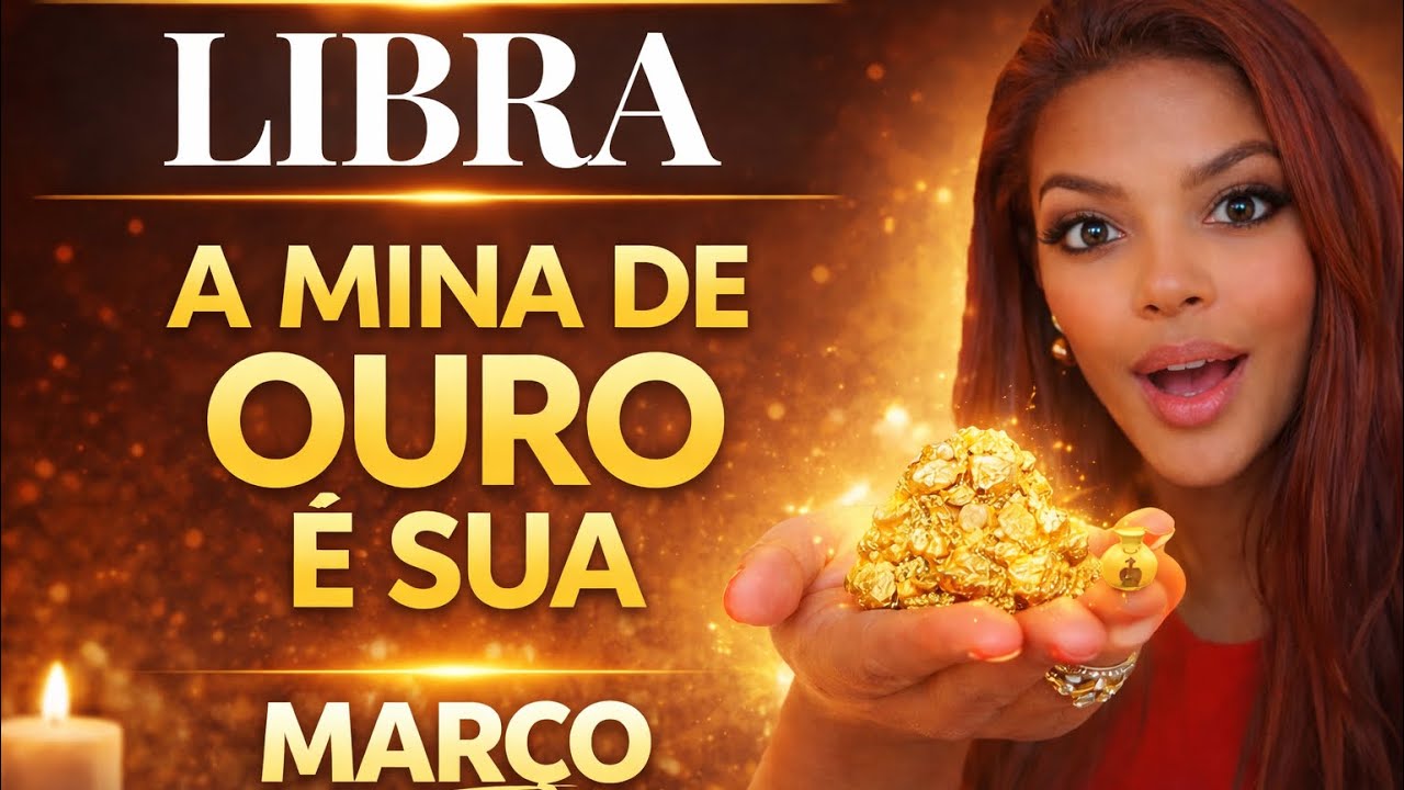 ♎️LIBRA MARÇO/26.💰VOCÊ ACABA DE DESCOBRIR UMA MINA DE OURO. CASAMENTO À VISTA? 