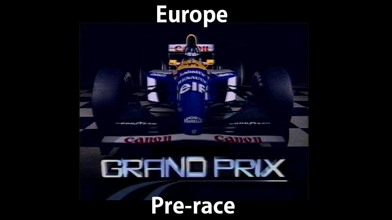 1993 F1 European GP BBC pre-race show