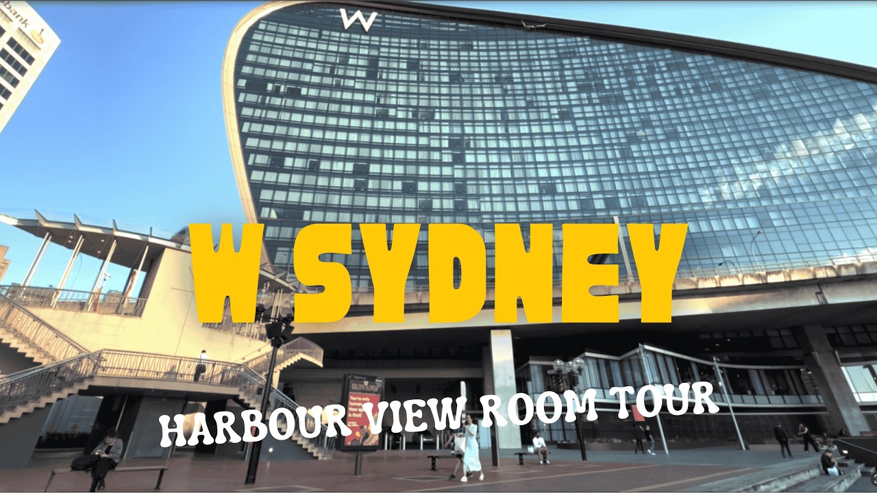 Is W Sydney Worth the HYPE? Full Hotel & Room Tour in 4K
