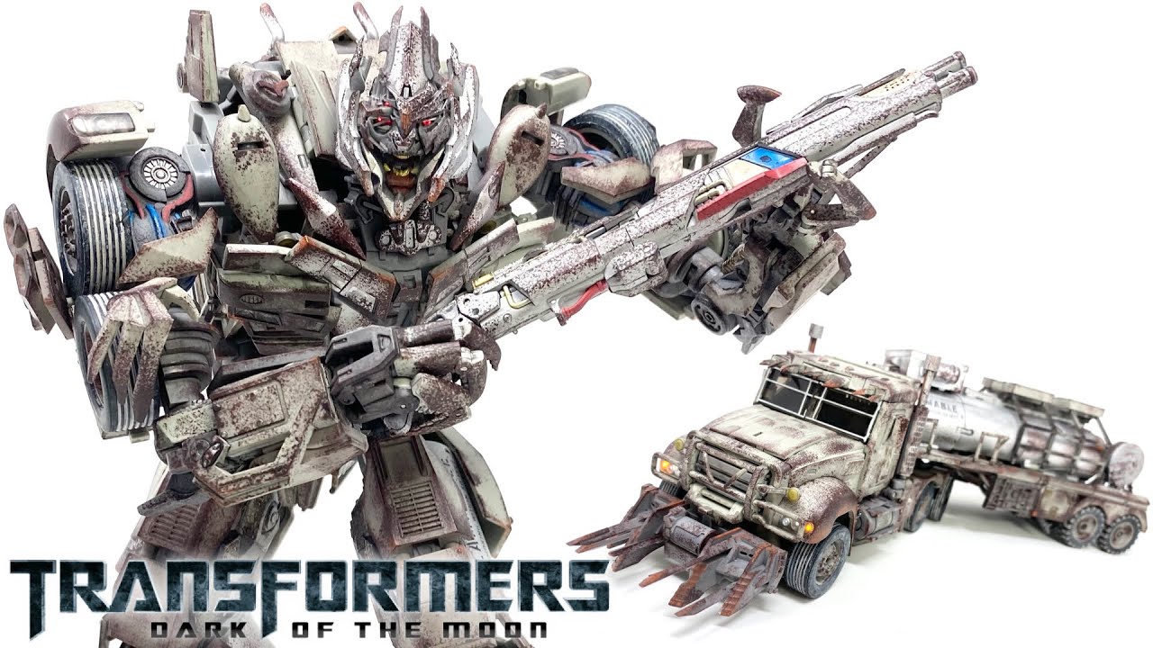 Игрушки Alien Attack AT-01 MACKRON Transformers DOTM Masterpiece MEGATRON Обзор