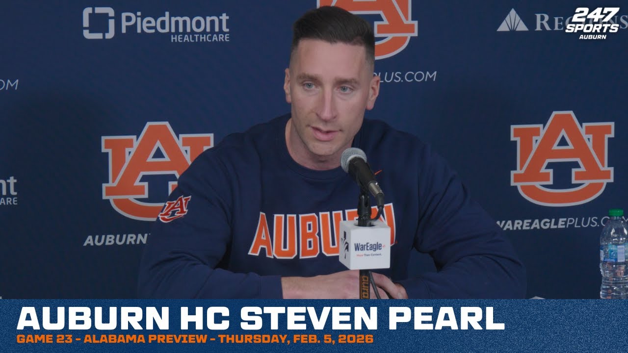 Auburn HC Steven Pearl - Alabama Preview