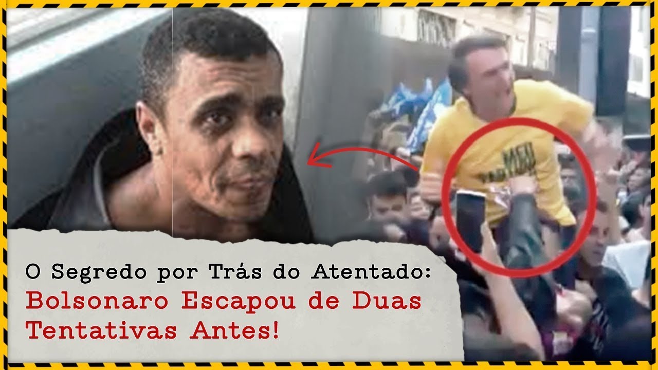 O Segredo por tr&aacute;s do atentado: Bolsonaro Escapou de duas tentativas antes!